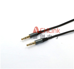 深圳DC音频线供应DC3.5音频线dc转接线灰色