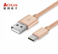 Type-C编织网数据线